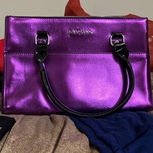 Younique Shimmering Purple Shoulder Bag